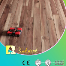 Plancher stratifié en noyer gaufré E0 HDF AC4 de 12,3 mm